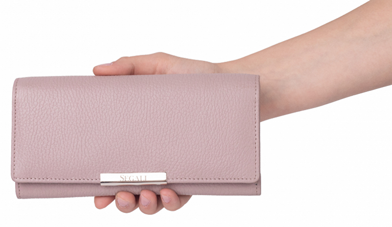 Dámská kožená peněženka 7066 rose