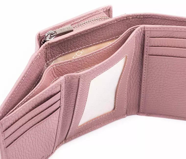 SEGALI Dámská kožená peněženka 7106 B cameo rose