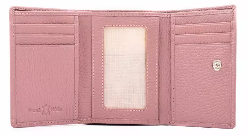 SEGALI Dámská kožená peněženka 7106 B cameo rose