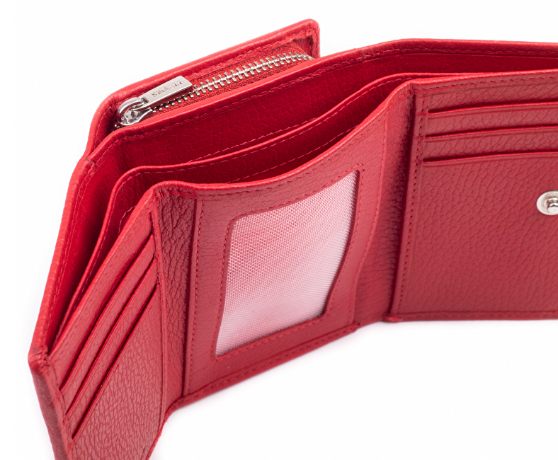 SEGALI Dámská kožená peněženka 7106 B red