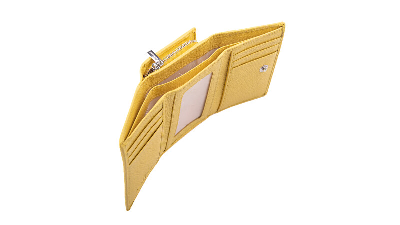 SEGALI Dámská kožená peněženka 7106 B yellow new