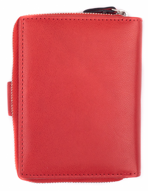 Dámská kožená peněženka 7521 red