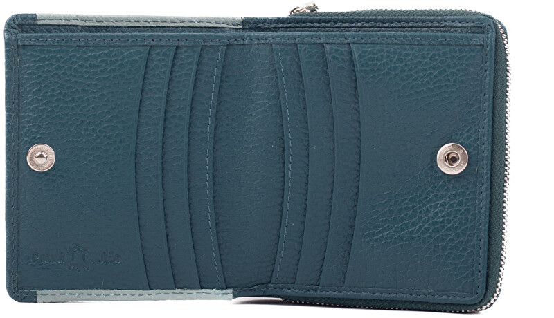 Dámská kožená peněženka 7544 B sage/blue