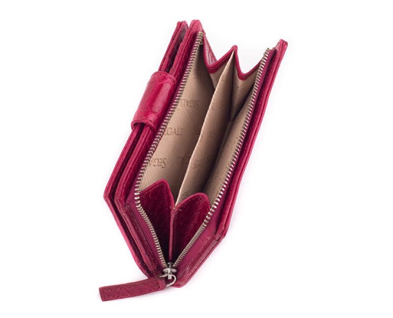 SEGALI Dámská kožená peněženka 910 19 8185 pink