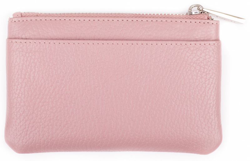 SEGALI Kožená mini peněženka-klíčenka 7291 cameo rose