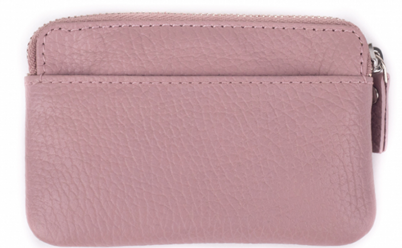 Kožená mini peněženka-klíčenka 7483 A cameo rose