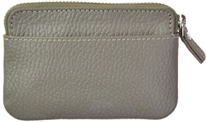SEGALI Kožená mini peněženka-klíčenka 7483 A taupe