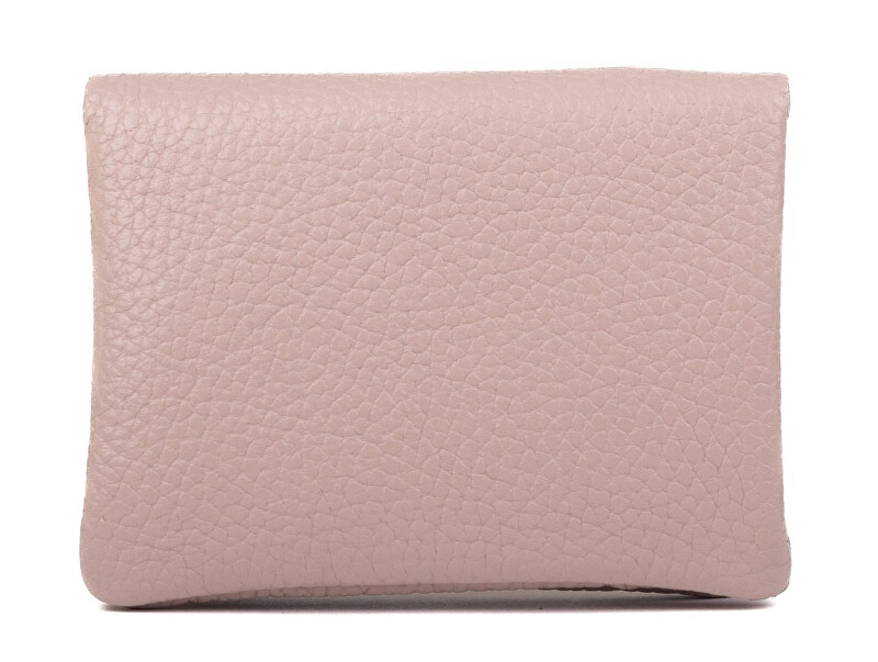 Kožená mini peněženka NETA powder pink