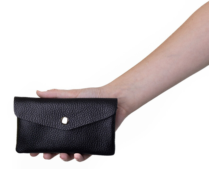 SEGALI Kožená mini peněženka TINA black