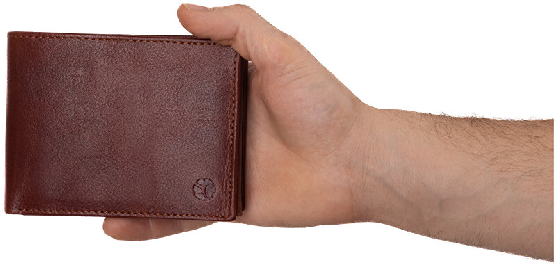 Pánská kožená peněženka 103 A brown