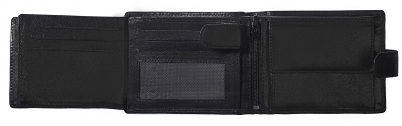SEGALI Pánská kožená peněženka 2511 black