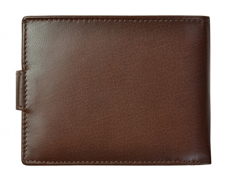 SEGALI Pánská kožená peněženka 2511 brown