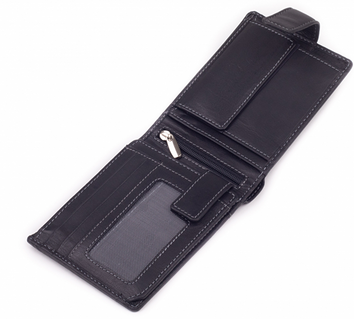 SEGALI Pánská kožená peněženka 7515L black