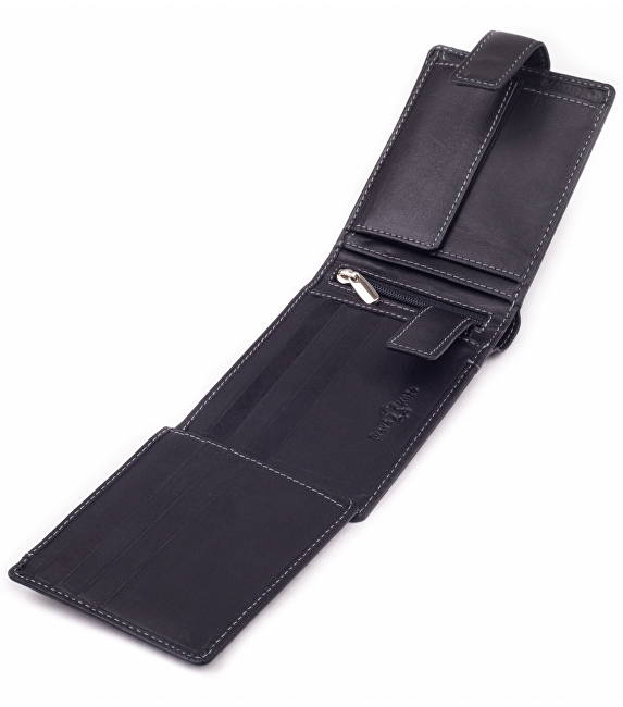 SEGALI Pánská kožená peněženka 7515L black