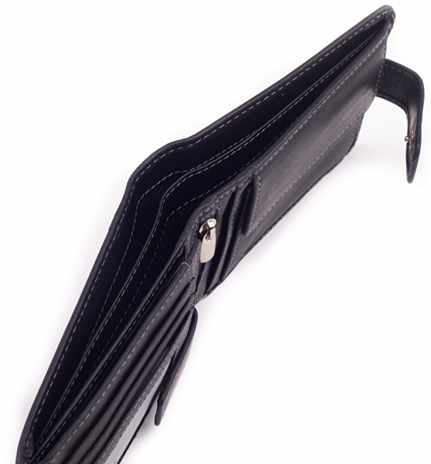 SEGALI Pánská kožená peněženka 7515L black
