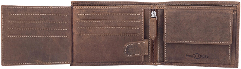 Pánská kožená peněženka 979 brown