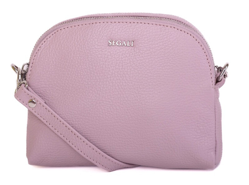 SEGALI Dámská kožená crossbody kabelka 12 lille
