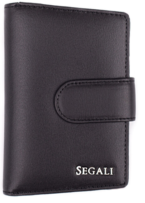 SEGALI Dámská kožená peněženka 50313102 black