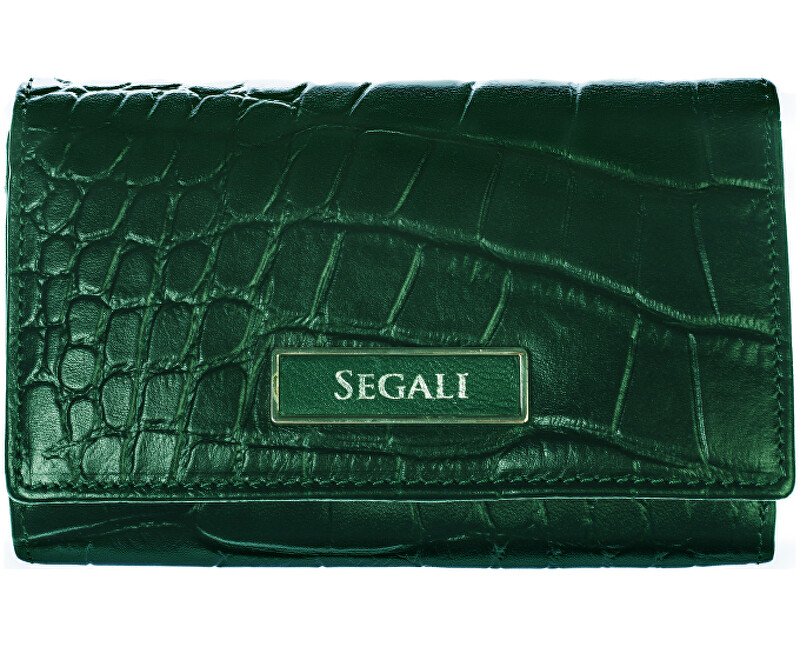 SEGALI Dámská kožená peněženka 910 19 704 green