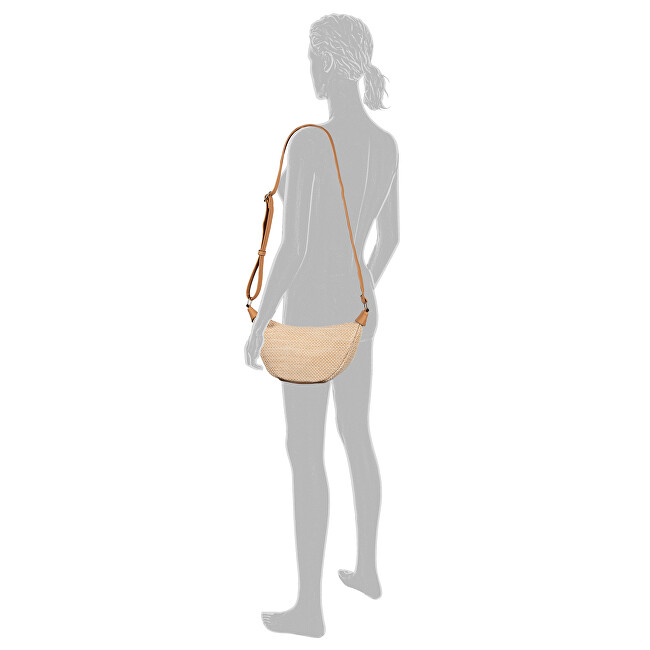 Tom Tailor Dámská crossbody kabelka Banana Bag Liriel Raffia 012372