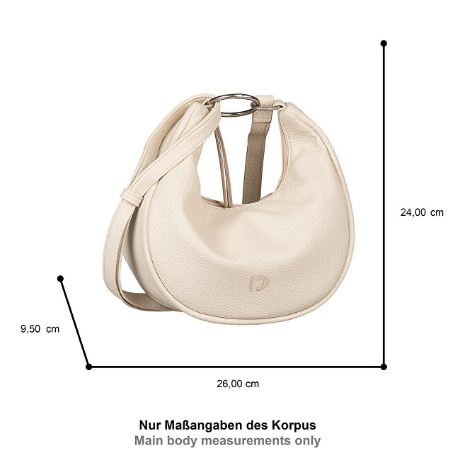Dámská crossbody kabelka Mariska Hobo 012380