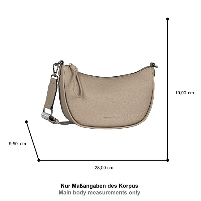 Tom Tailor Dámská crossbody kabelka Banana Bag Tatiana 012607