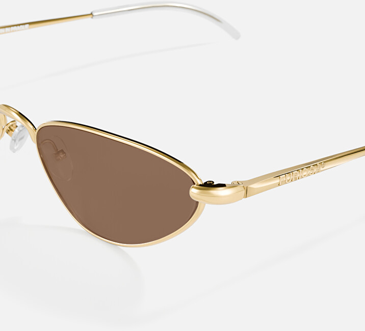 Furiosa Sluneční brýle Paparazzi Gold-Cognac