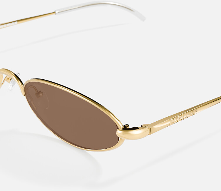 Furiosa Sluneční brýle Skinny Bitch Gold-Cognac