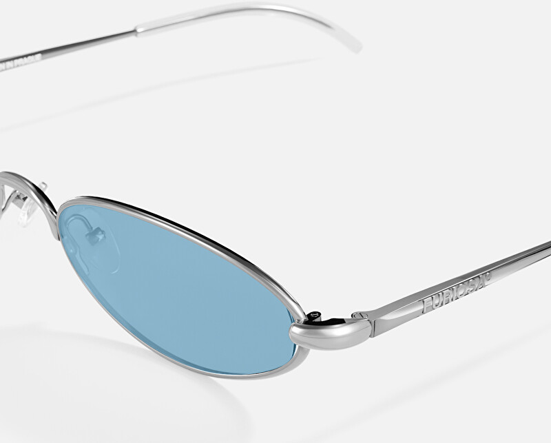 Furiosa Sluneční brýle Skinny Bitch Silver-Icy Blue