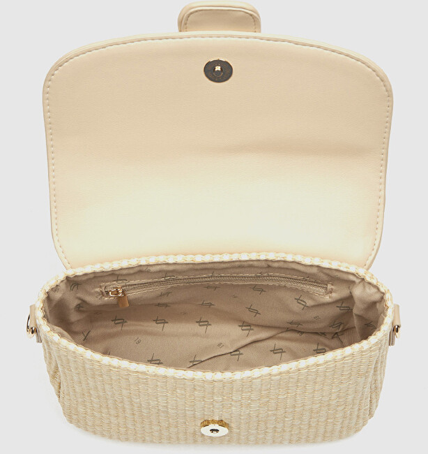 Verde Dámská crossbody kabelka 01-2077 beige