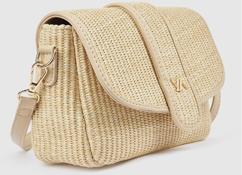 Verde Dámská crossbody kabelka 01-2077 beige
