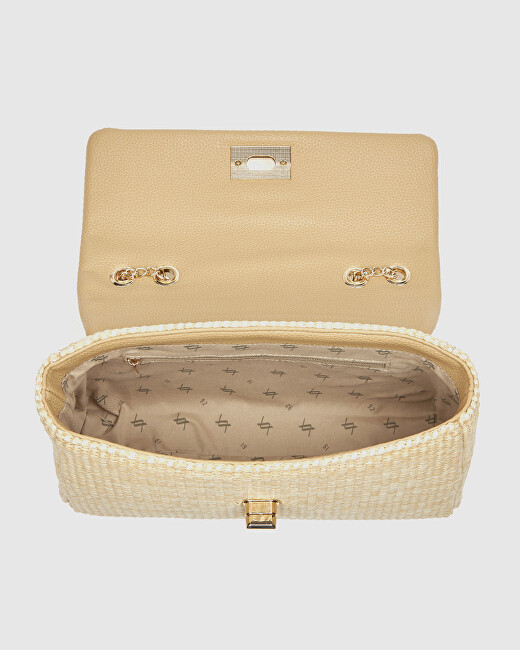 Verde Dámská crossbody kabelka 01-2080 beige