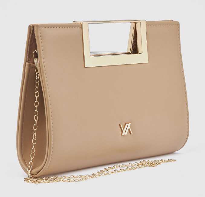Verde Dámská crossbody kabelka 01-2146 beige