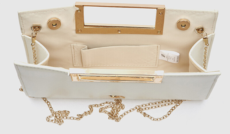 Verde Dámská crossbody kabelka 01-2146 white