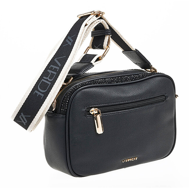 Verde Dámská crossbody kabelka 16-7177 Black