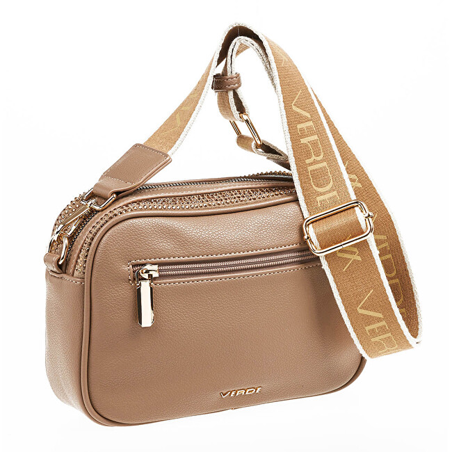 Verde Dámská crossbody kabelka 16-7177 Taupe