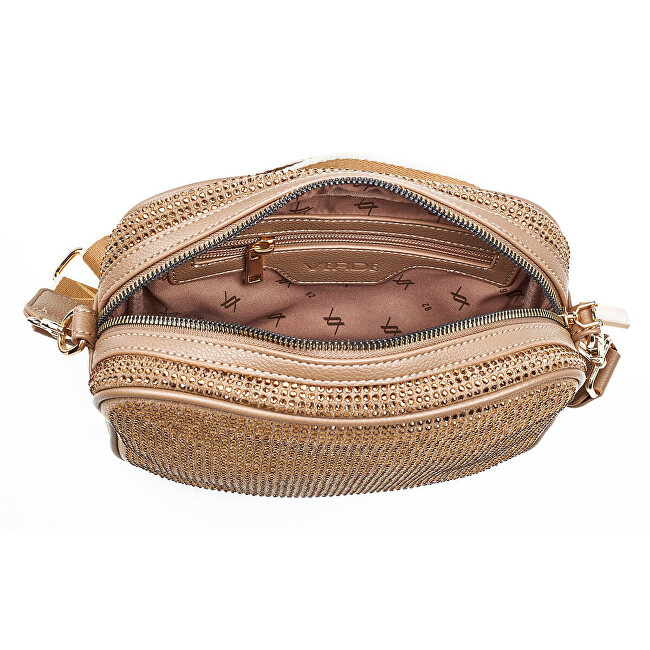 Verde Dámská crossbody kabelka 16-7177 Taupe