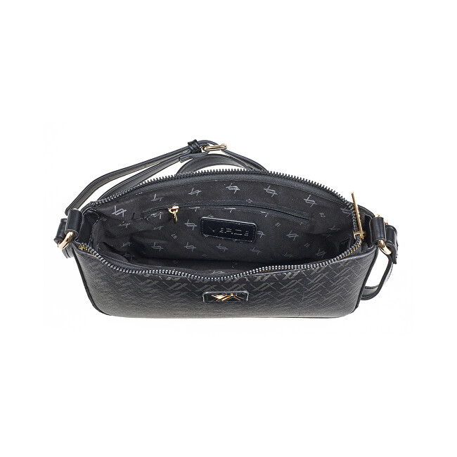 Verde Dámská crossbody kabelka 16-7523 Black