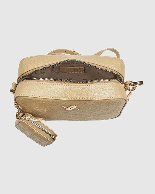 Verde Dámská crossbody kabelka 2 v 1 16-7924 beige