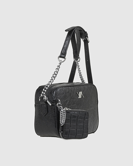 Verde Dámská crossbody kabelka 2 v 1 16-7924 black