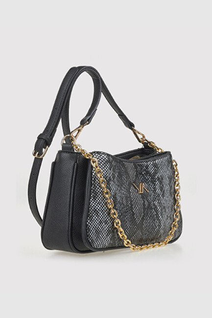 Verde Dámská crossbody kabelka 16-8177 Animal Print Black