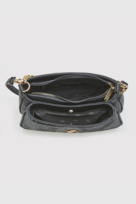 Verde Dámská crossbody kabelka 16-8177 Animal Print Black