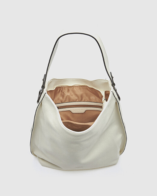 Verde Dámská kabelka Hobo 16-8515 ivory