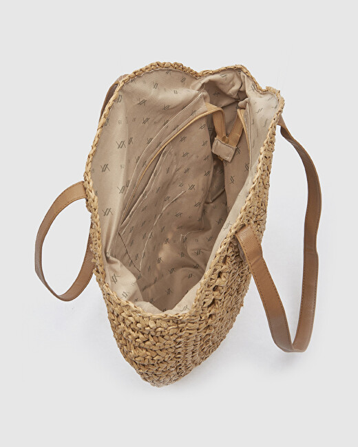 Dámská kabelka 48-0348 beige
