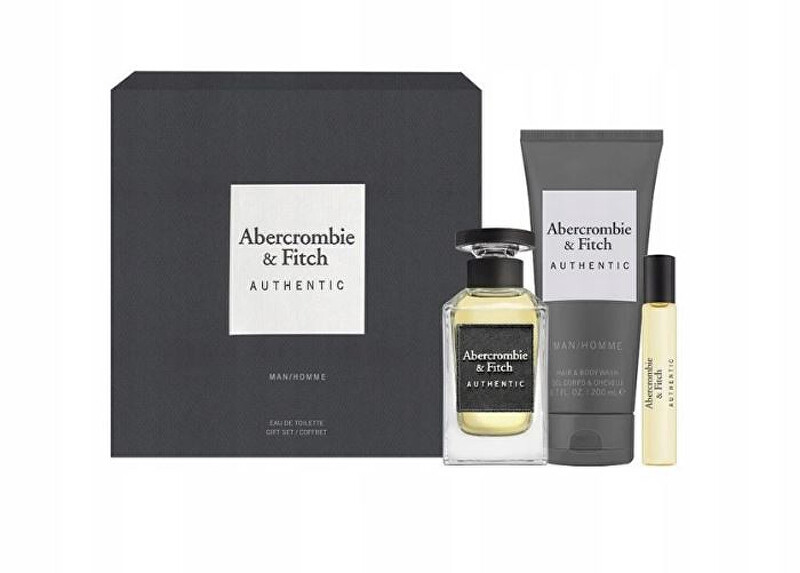 Authentic Man - EDT 100 ml + sprchový gel 200 ml + EDT 15 ml