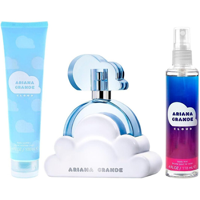 Ariana Grande Cloud - EDP 100 ml + telové mlieko 100 ml + telový závoj 118 ml Darčeková sada
