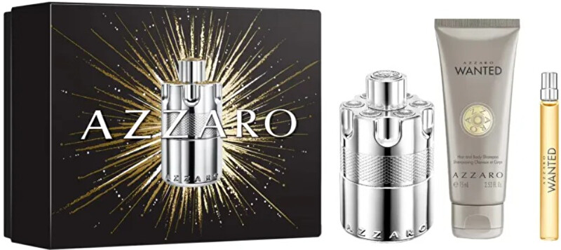 Wanted - EDP 100 ml + 2v1 sprchový gel a šampon 75 ml + EDP 10 ml