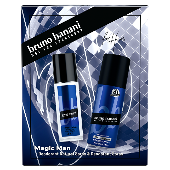 Bruno Banani Magic Man - deodorant s rozprašovačem 75 ml + deodorant ve spreji 150 ml Dárková sada