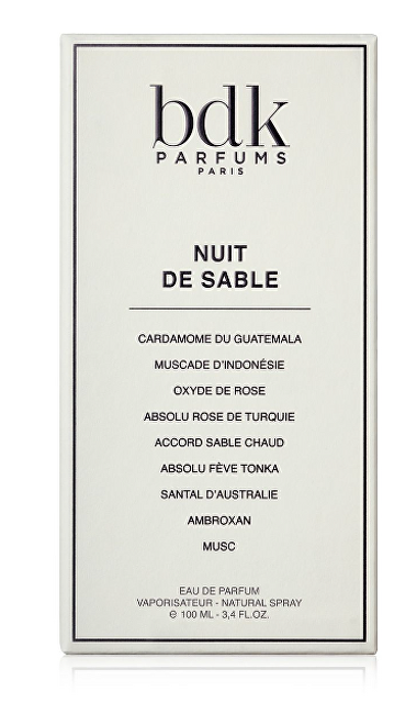 BDK Parfums Nuit De Sable - EDP 100 ml