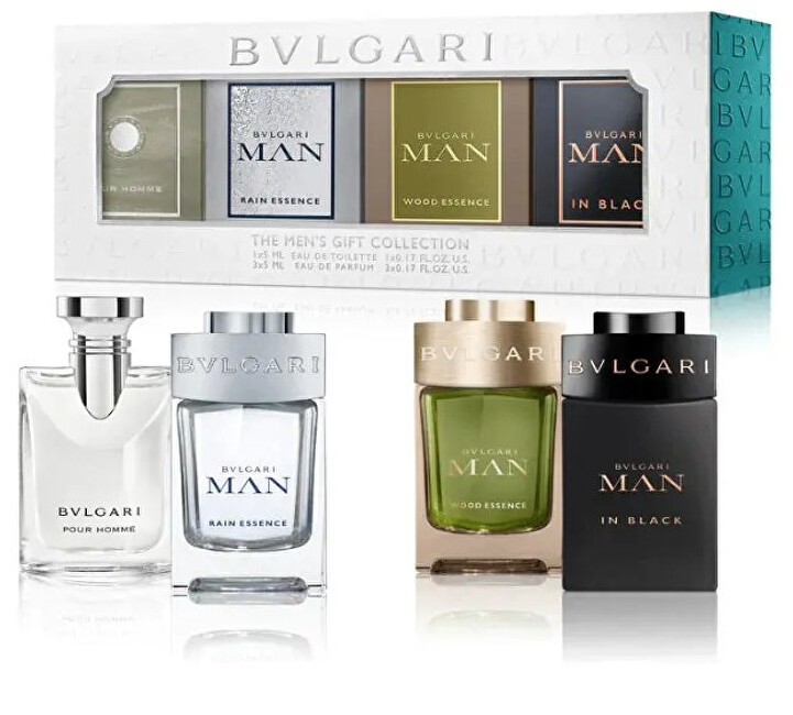 Bvlgari Bvlgari Pour Homme - EDP 3 x 5 ml + EDT 5 ml Mini sada